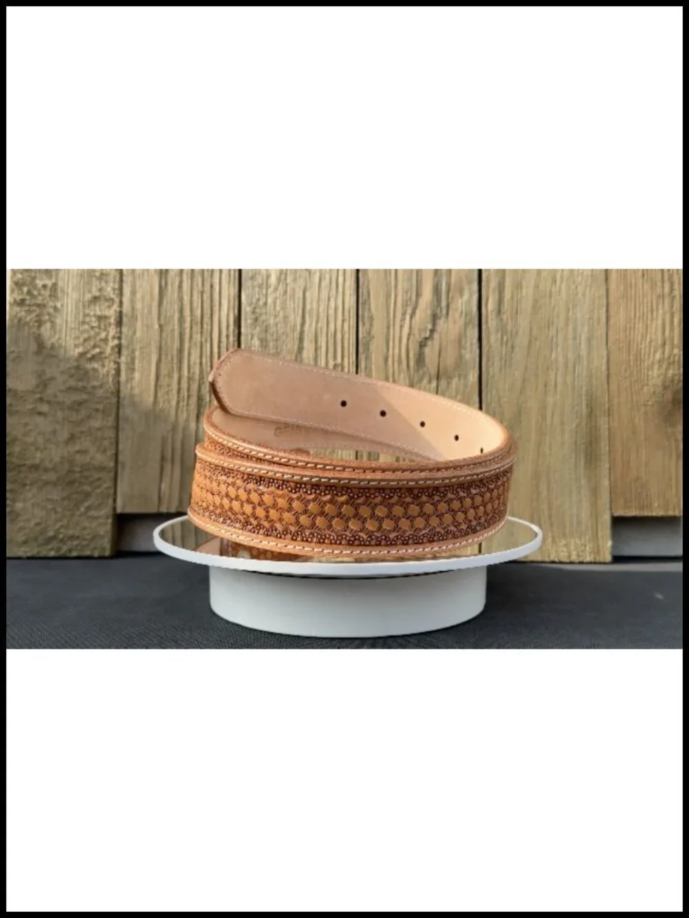 Handmade Western Leather Belt Strap 1.5